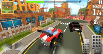 Télécharger Cartoon Hot Racer 3D Course pour Android Capture d'écran 4