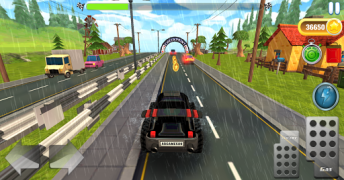 Télécharger Cartoon Hot Racer 3D Course pour Android Capture d'écran 7