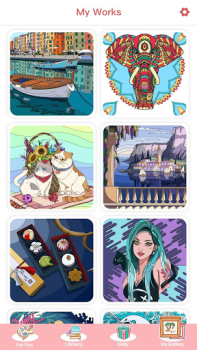 Télécharger Color Master: Coloring Games Divertissement pour Android Capture d'écran 5