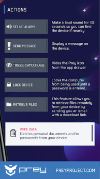 Télécharger Prey: Find My Phone & Security Outils pour Android Capture d'écran 6
