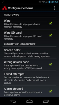 Télécharger Cerberus Travail pour Android