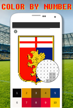 Télécharger Football Logo Coloring By Number Jeux de réflexion pour Android Capture d'écran 6