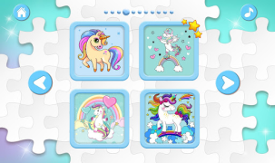 Télécharger Unicorn Puzzles for Kids Jeux de réflexion pour Android Capture d'écran 2