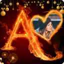 Télécharger  Fire Text Photo Frames App