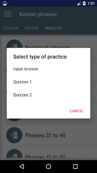Télécharger Phrases courantes en coréen Éducation pour Android Capture d'écran 6