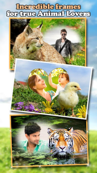 Télécharger All Animals Photo Frames 🐅 Wildlife 🐈 Cute Pets Photo pour Android Capture d'écran 2