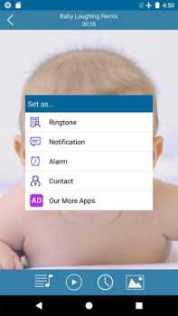 Télécharger Sons de bébé et fonds d'écran Personnalisation pour Android Capture d'écran 4