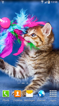 Télécharger Cat Live Wallpaper Personnalisation pour Android Capture d'écran 4