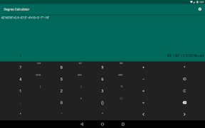 Télécharger Degree Calculator Outils pour Android Capture d'écran 3