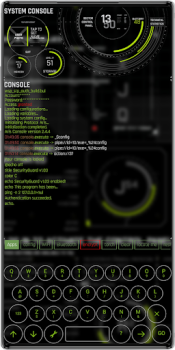 Télécharger Aris Launcher, Hacker Style UI Personnalisation pour Android Capture d'écran 2