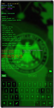 Télécharger Aris Launcher, Hacker Style UI Personnalisation pour Android Capture d'écran 3