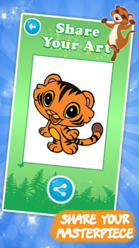 Télécharger Coloriage Enfants: Animaux Divertissement pour Android Capture d'écran 5