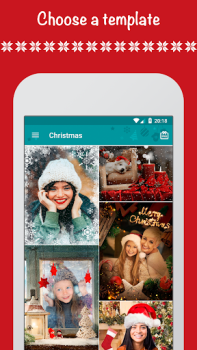 Télécharger Christmas Photo Frames & Cards Photo pour Android Capture d'écran 4