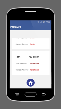 Télécharger English adjectives Exercises Éducation pour Android Capture d'écran 7