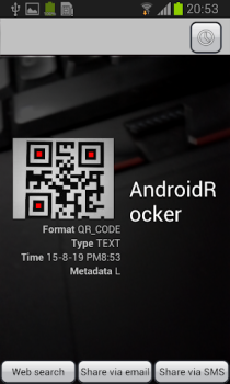 Télécharger Scanner de code QR Outils pour Android Capture d'écran 5