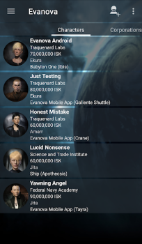 Télécharger Evanova pour Eve Online Divertissement pour Android Capture d'écran 3