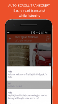 Télécharger 6 Minute English - Practice Listening Everyday Éducation pour Android Capture d'écran 5