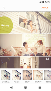 Télécharger Sony Movie Creator Lecteurs et éditeurs de vidéos pour Android Capture d'écran 3