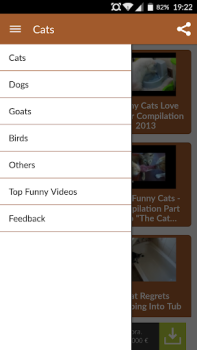 Télécharger Funny Animal Videos: Cats Dogs Divertissement pour Android Capture d'écran 5