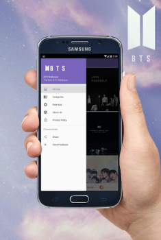 Télécharger BTS Wallpapers KPOP Personnalisation pour Android Capture d'écran 3