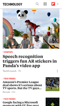 Télécharger Flipboard Briefing Actualités et magazines pour Android Capture d'écran 2
