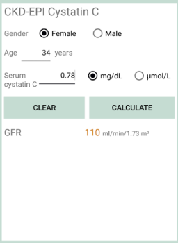 Télécharger Calculateur DFGe Médecine pour Android Capture d'écran 4