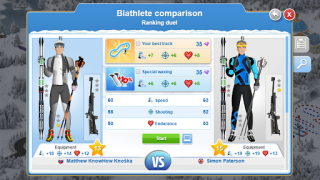 Télécharger Biathlon Mania Jeux de sport pour Android Capture d'écran 5