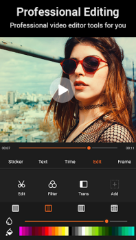 Télécharger Beauty Video - Video Editor Lecteurs et éditeurs de vidéos pour Android Capture d'écran 2