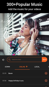 Télécharger Beauty Video - Video Editor Lecteurs et éditeurs de vidéos pour Android Capture d'écran 4