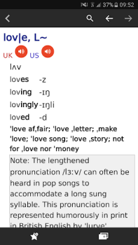 Télécharger English Pronouncing Dictionary Éducation pour Android Capture d'écran 2