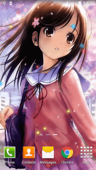 Télécharger Anime Girl Wallpaper HD Divertissement pour Android Capture d'écran 6