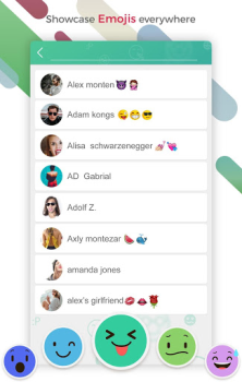 Télécharger Emoji Contact Maker Communication pour Android Capture d'écran 2