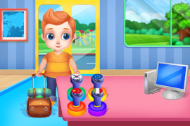 Télécharger Airport Manager Flying Girls Aeroplane kids Game Occasionnel pour Android Capture d'écran 7