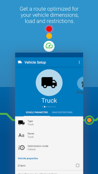 Télécharger MapFactor Navigator Truck Pro Cartes et navigation pour Android Capture d'écran 3