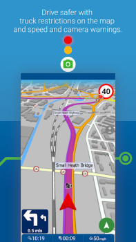Télécharger MapFactor Navigator Truck Pro Cartes et navigation pour Android Capture d'écran 5