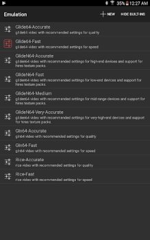 Télécharger M64Plus FZ Emulator Outils pour Android Capture d'écran 6