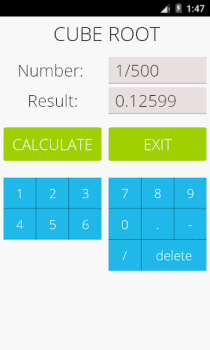Télécharger Calculatrice racine cubique Éducation pour Android Capture d'écran 4