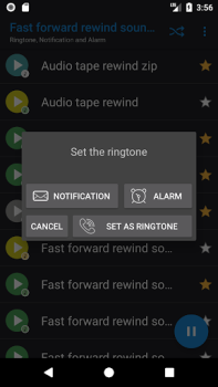 Télécharger Fast forward rewind sounds Musique et audio pour Android Capture d'écran 3