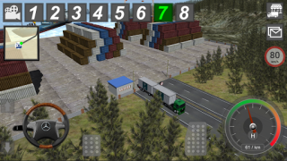 Télécharger Mercedes Benz Truck Simulator Simulateurs pour Android Capture d'écran 3