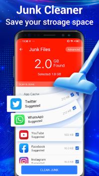 Télécharger Nettoyant pour téléphone Outils pour Android Capture d'écran 3