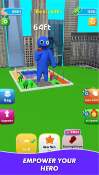Télécharger Hero Lifting Master 3D Occasionnel pour Android Capture d'écran 4