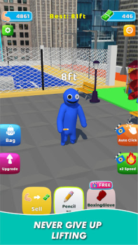 Télécharger Hero Lifting Master 3D Occasionnel pour Android Capture d'écran 5