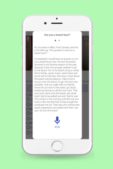 Télécharger 1 Minute English - IELTS Listening One Minute Éducation pour Android Capture d'écran 5