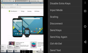 Télécharger bVNC: Secure VNC Viewer Travail pour Android Capture d'écran 7
