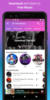 Télécharger Music Vidéo Téléchargeur Musique et audio pour Android Capture d'écran 2