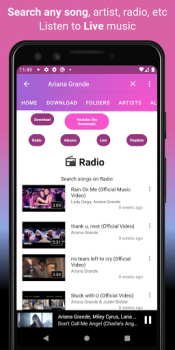 Télécharger Music Vidéo Téléchargeur Musique et audio pour Android Capture d'écran 4