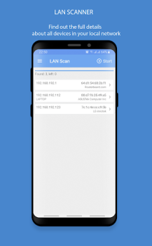 Télécharger 2IP — Speed Test and my IP add Outils pour Android Capture d'écran 5