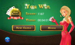 Télécharger Spider Solitaire Jeux de cartes pour Android Capture d'écran 4
