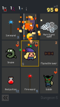 Télécharger Dungeon Cards Jeux de réflexion pour Android Capture d'écran 3