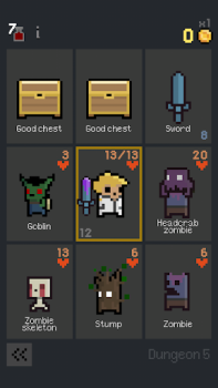 Télécharger Dungeon Cards Jeux de réflexion pour Android Capture d'écran 7